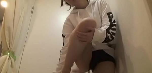  Petite Japanese Teen Shuri Atomi Boots and Shower